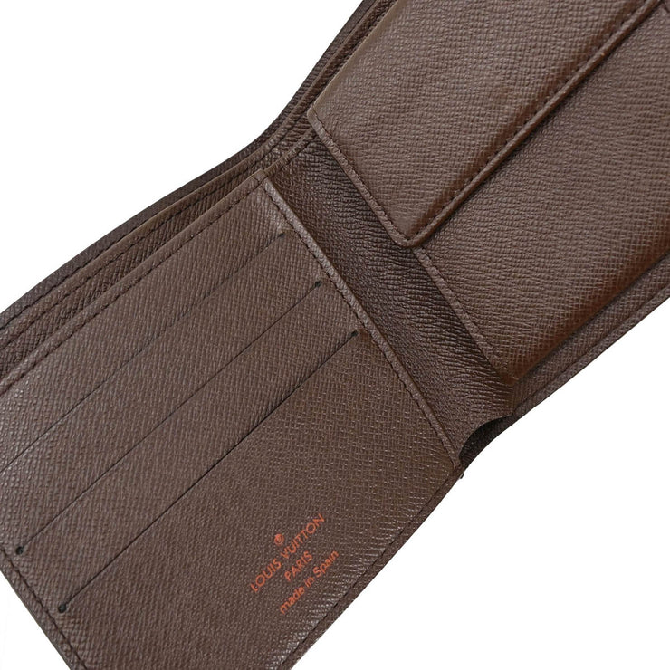Louis Vuitton Damier Porte Billet Cartes Credit Monnaie N61665 CA0074 XX34056