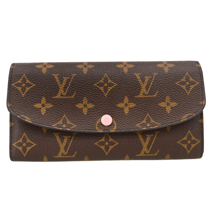 Louis Vuitton Monogram Portefeuille Emilie Long Wallet M61289 CA4177 XX34117