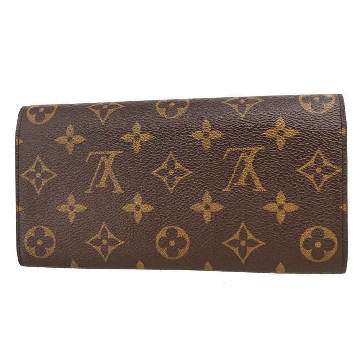 Louis Vuitton Monogram Portefeuille Emilie Long Wallet M61289 CA4177 XX34117
