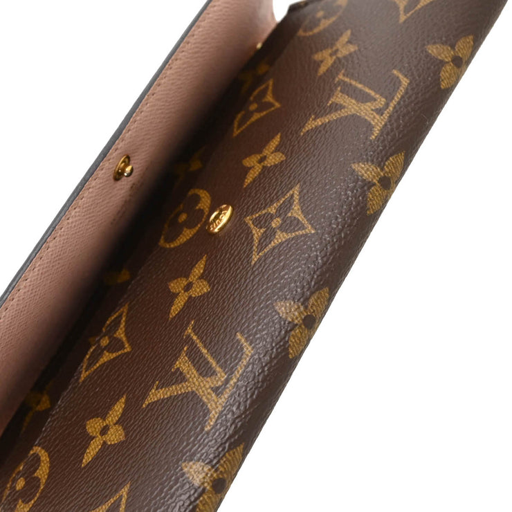 Louis Vuitton Monogram Portefeuille Emilie Long Wallet M61289 CA4177 XX34117