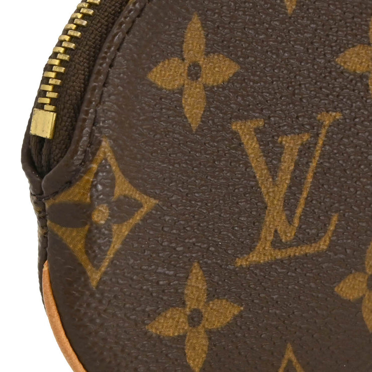 Louis Vuitton Monogram Porte Monnaie Rond Coin Case M61926 CT3017 XX34444