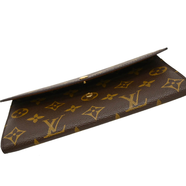 Louis Vuitton Monogram Porte Monnaie Credit Wallet M61726 TH0092 XX34450