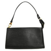 Louis Vuitton Black Epi Pochette Accessoires Pouch Handbag M52942 CA0958 XX34464