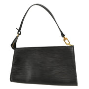Louis Vuitton Black Epi Pochette Accessoires Pouch Handbag M52942 CA0958 XX34464
