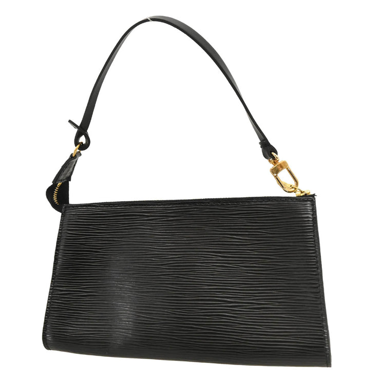 Louis Vuitton Black Epi Pochette Accessoires Pouch Handbag M52942 CA0958 XX34464