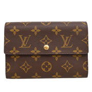 Louis Vuitton Monogram Porte Tresor Etui Papier Wallet M61202 SD0041 XX34486