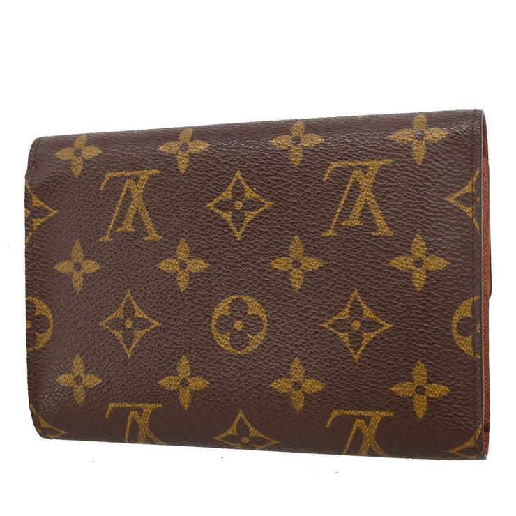 Louis Vuitton Monogram Porte Tresor Etui Papier Wallet M61202 SD0041 XX34486