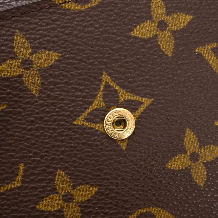 Louis Vuitton Monogram Porte Tresor Etui Papier Wallet M61202 SD0041 XX34486