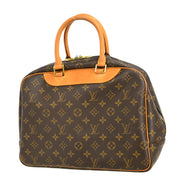 Louis Vuitton Monogram Deauville Bowling Vanity Handbag M47270 MB1923 XX34520