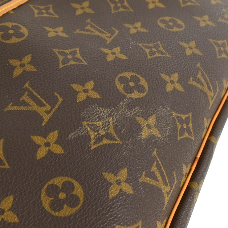 Louis Vuitton Monogram Deauville Bowling Vanity Handbag M47270 MB1923 XX34520