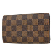 Louis Vuitton Damier Porte Monnaie Billets Tresor Wallet N61730 CA0094 XX34592