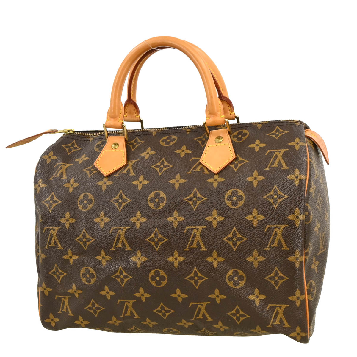 Louis Vuitton Speedy30 ハンドバッグ ブラウン Vintage Louis Vuitton speedy 30 brown monogram canvas speedy