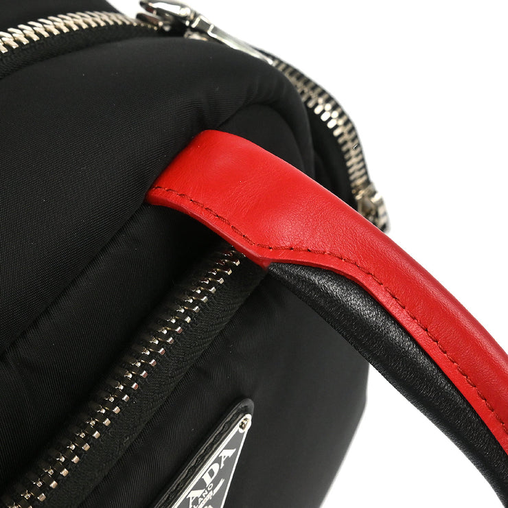 Prada Black Nylon 2way Tote Handbag 255/1BB061 194915