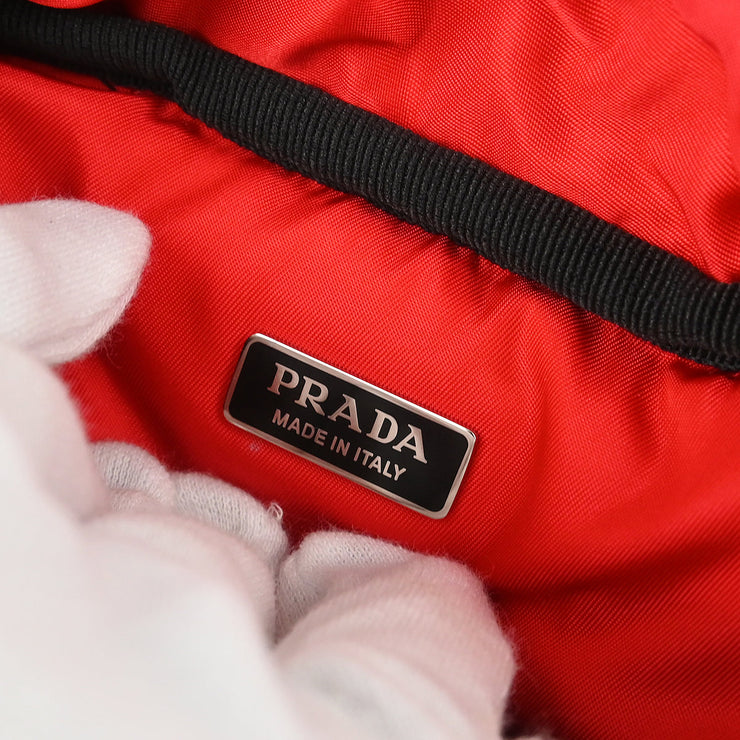 Prada Black Nylon 2way Tote Handbag 255/1BB061 194915
