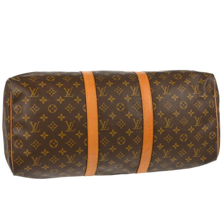 Louis Vuitton Monogram Keepall 50 Duffle Travel Handbag M41426 VI884 XX34727