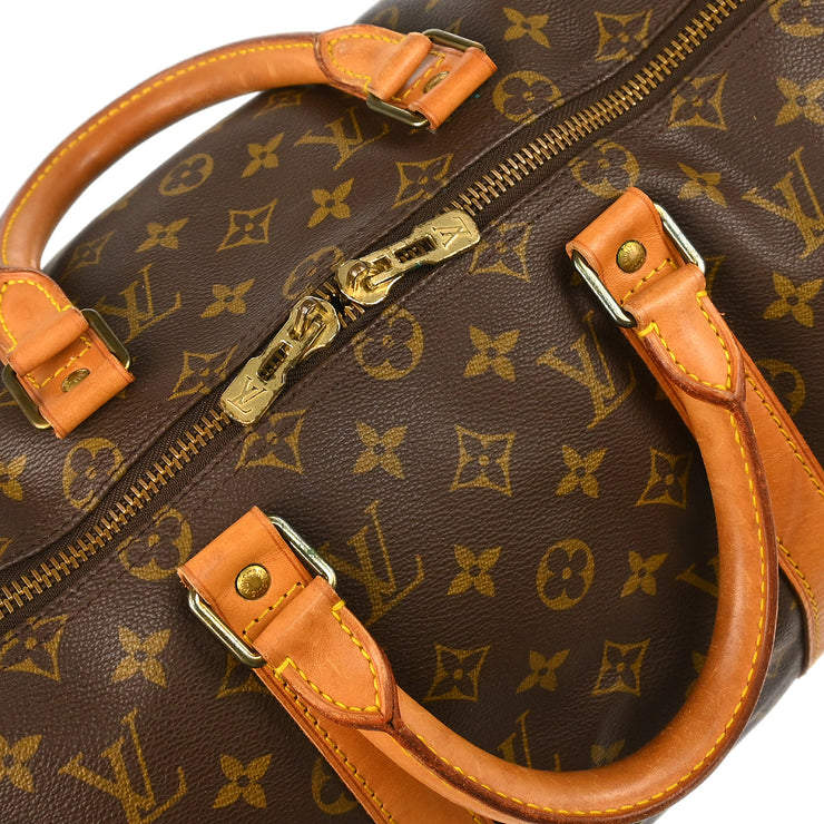 Louis Vuitton Monogram Keepall 50 Duffle Travel Handbag M41426 VI884 XX34727