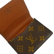 Louis Vuitton Monogram Enveloppe Carte De Visite Card Case M62920 AS1010 XX34811