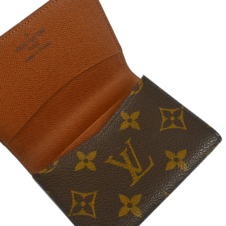 Louis Vuitton Monogram Enveloppe Carte De Visite Card Case M62920 AS1010 XX34811
