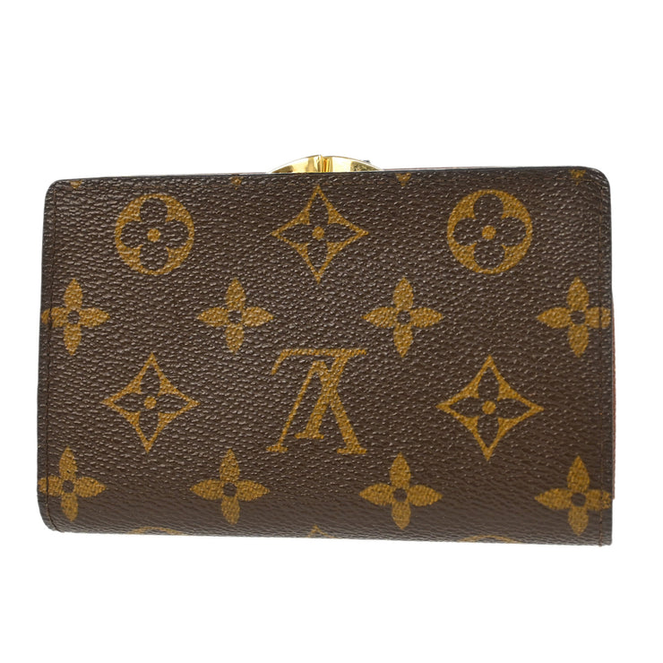 Louis Vuitton Monogram Portefeuille Viennois Wallet Purse M61674 TH0022 XX34897