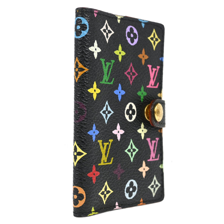 Louis Vuitton Multicolor Carnet Deval Agenda Mini Notebook M92652 SR0093 XX34967