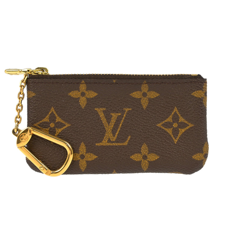 Louis Vuitton Monogram Pochette Cles Coin Purse Wallet M62650 CA0051 XX34994