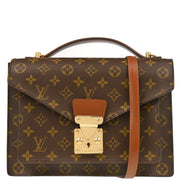 Louis Vuitton Monogram Monceau 28 Business Handbag M51185 SR0032 165566