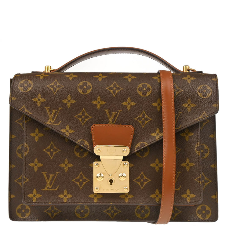 Louis Vuitton Monogram Monceau 28 Business Handbag M51185 SR0032 165566