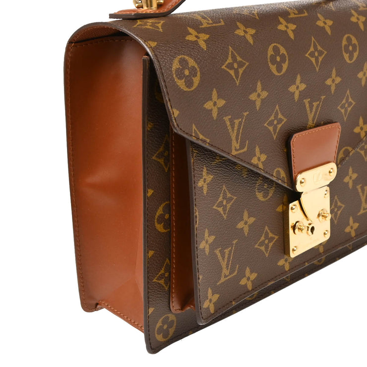 Louis Vuitton Monogram Monceau 28 Business Handbag M51185 SR0032 165566