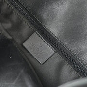 Gucci Black Velours Leather Shoulder Bag 001.3307/002214 186290