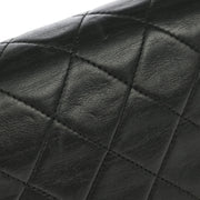 Chanel Black Lambskin Turnlock Mini Full Flap Shoulder Bag XX00472