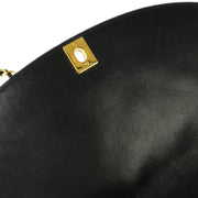 Chanel Black Lambskin Medium Diana Shoulder Bag XX01421
