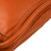 Chloe Orange Leather Parary 2way Handbag 01135765-D XX92121