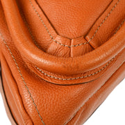 Chloe Orange Leather Parary 2way Handbag 01135765-D XX92121
