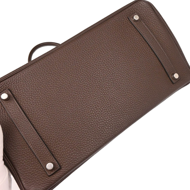 Hermes Ebene Togo Birkin 35 Handbag YPY358 IU 165703