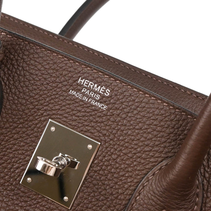 Hermes Ebene Togo Birkin 35 Handbag YPY358 IU 165703