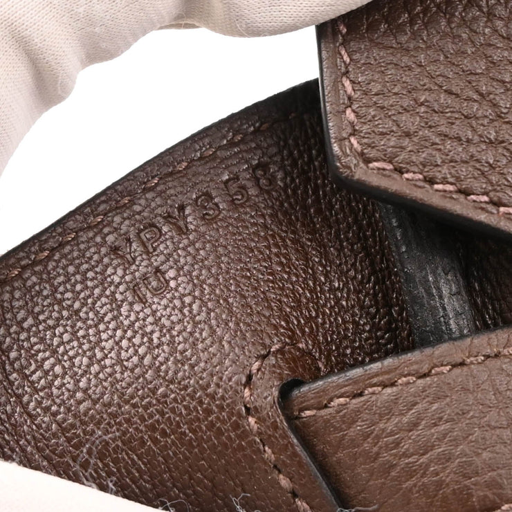 Hermes Ebene Togo Birkin 35 Handbag YPY358 IU 165703