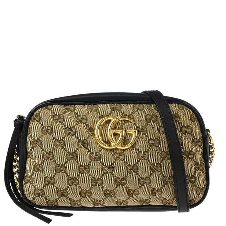 Gucci Beige GG Marmont Shoulder Camera Bag 447632/486628 166115