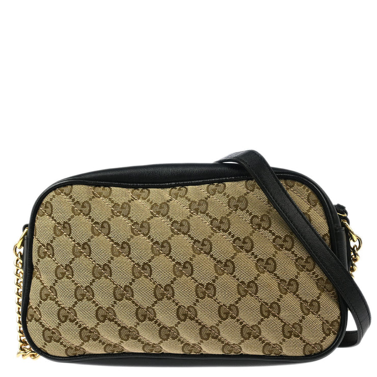 Gucci Beige GG Marmont Shoulder Camera Bag 447632/486628 166115