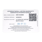 Cartier * La Dona SM Ref.2905 Quartz Watch 18KWG 165528
