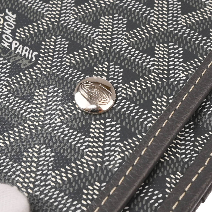 Goyard Gray Plumet Shoulder Bag Pochette Wallet WOC ADM020242 166135