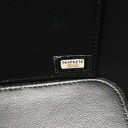 Chanel Black Calfskin Vanity 2way Handbag 166312
