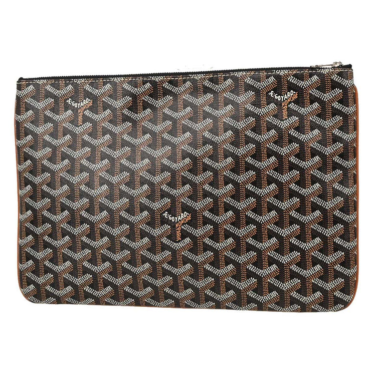 Goyard Black Senat MM Clucth Bag LME020214 186678