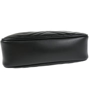 Gucci Black Leather Shoulder Bag 447632520981 186686