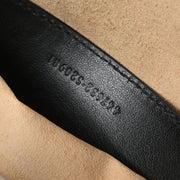 Gucci Black Leather Shoulder Bag 447632520981 186686