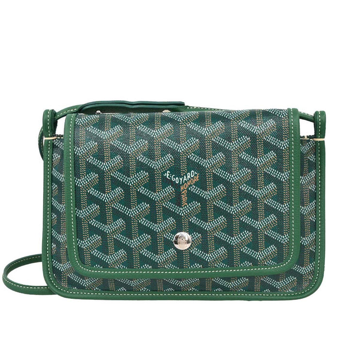 Goyard Green Plumet Shoulder Bag Pochette Wallet WOC ADM020206 XX06769