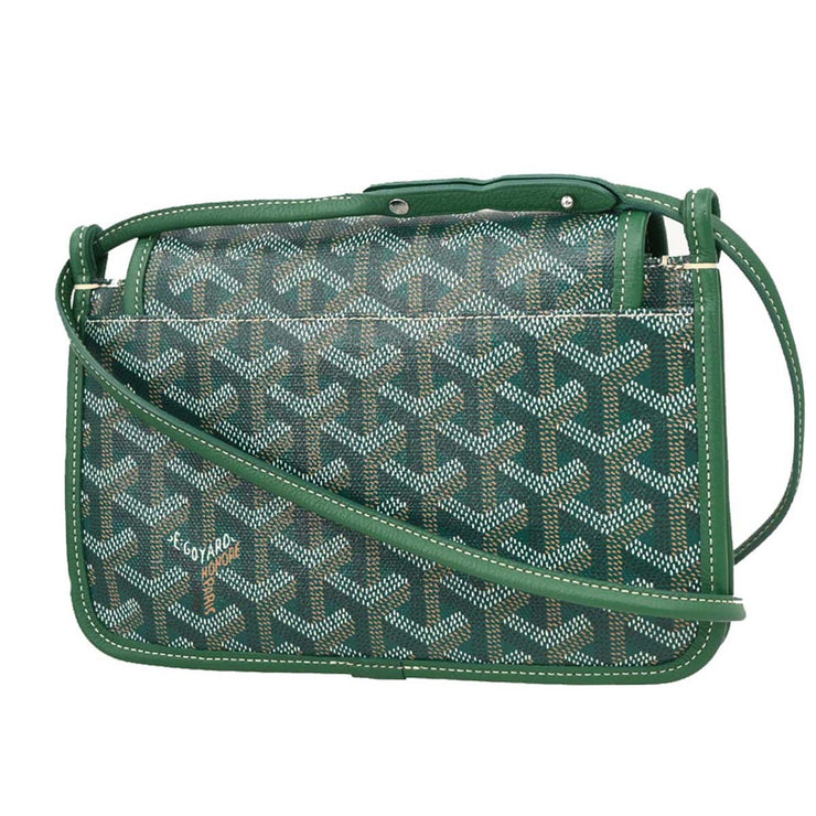 Goyard Green Plumet Shoulder Bag Pochette Wallet WOC ADM020206 XX06769