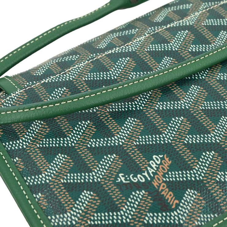 Goyard Green Plumet Shoulder Bag Pochette Wallet WOC ADM020206 XX06769