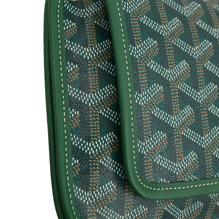 Goyard Green Plumet Shoulder Bag Pochette Wallet WOC ADM020206 XX06769