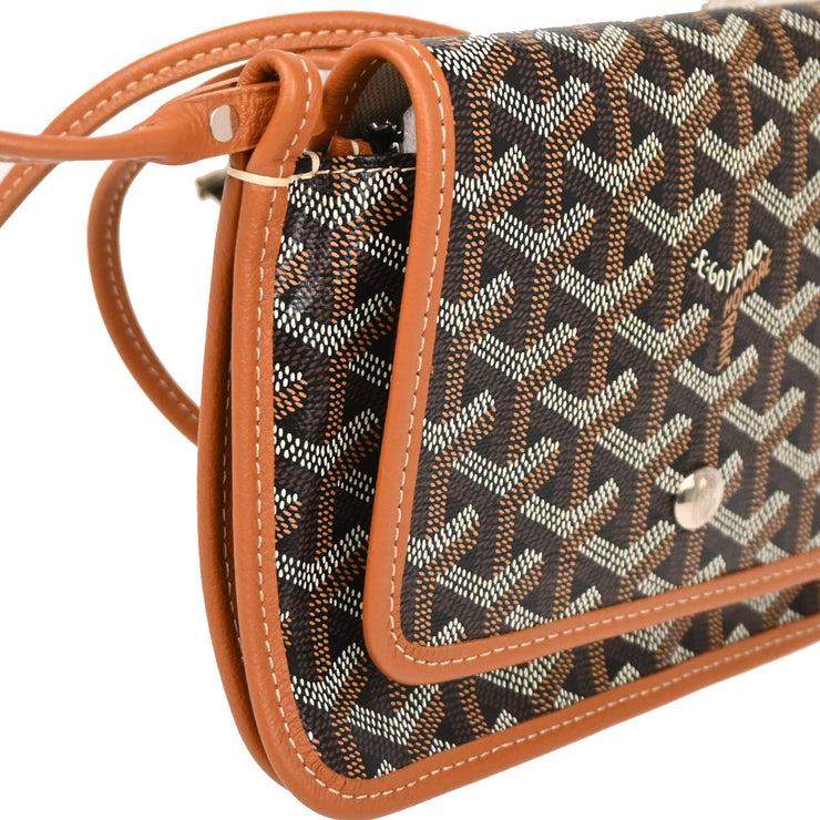 Goyard Black Plumet Shoulder Bag Pochette Wallet ADM120240 XX92210