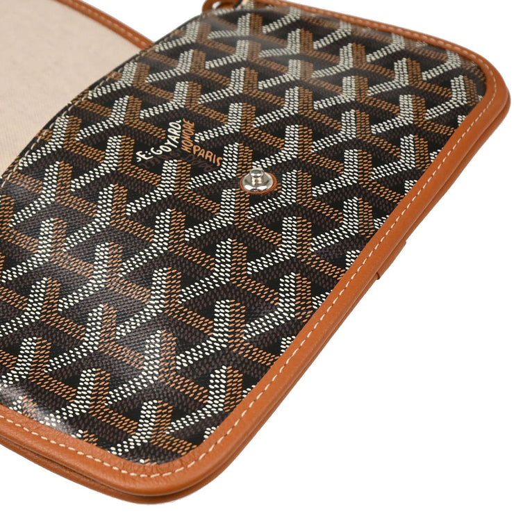 Goyard Black Plumet Shoulder Bag Pochette Wallet ADM120240 XX92210